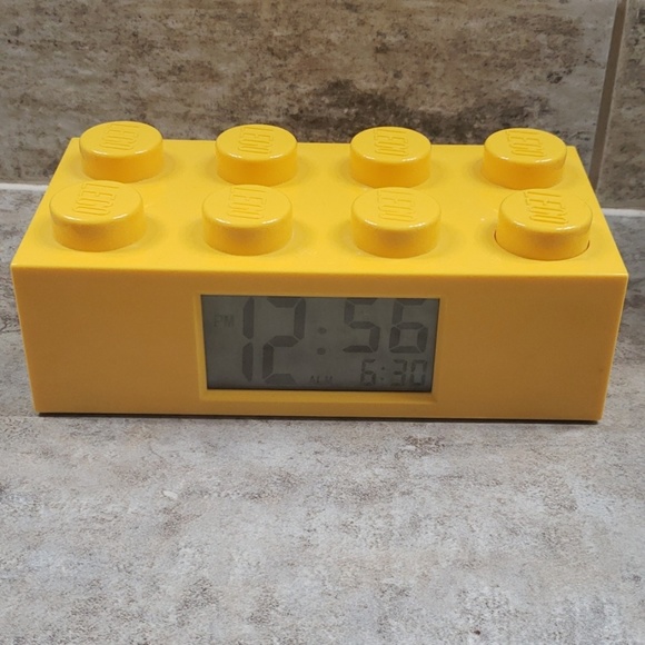 Lego Other Lego Brick Alarm Clock Poshmark